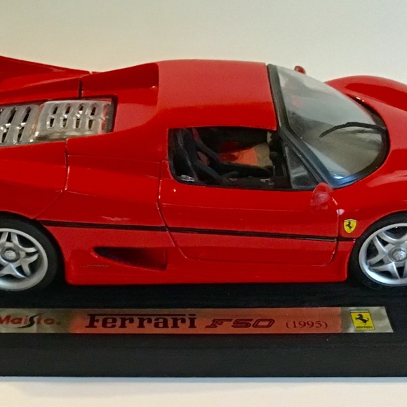 Maisto Other Maisto Ferrari F5 On Display Base Poshmark